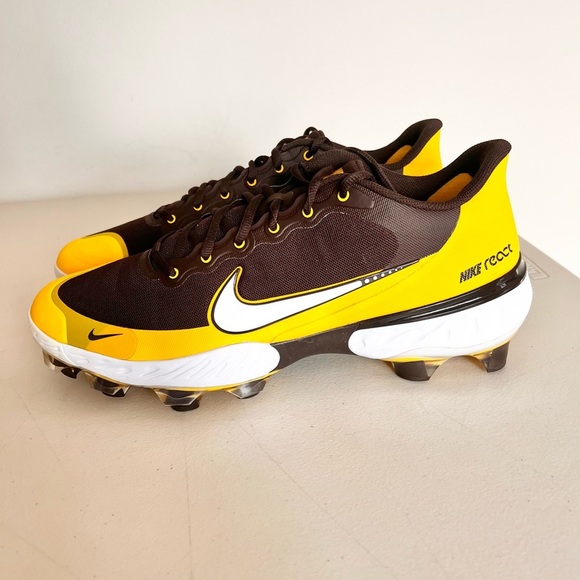 NWT Nike Men’s Alpha Huarache Elite 3 Low MCS Baseball Cleats CZ4453-200 Size 14 - Picture 2 of 8